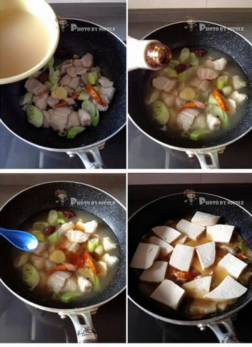 老汤炖豆腐的做法图文步骤
