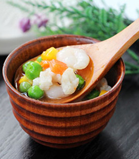 虾仁鱼丁炒青豆的做法 虾仁鱼丁炒青豆的做法