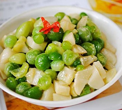 春笋豌豆的做法 春笋豌豆的做法