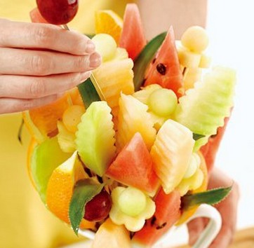 家宴-花式水果拼盘的做法图文步骤