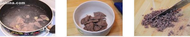 胡萝卜猪肝面的做法图文步骤