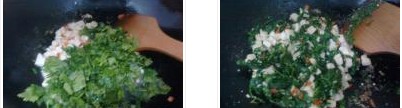 芹菜叶炒豆腐的做法图文步骤