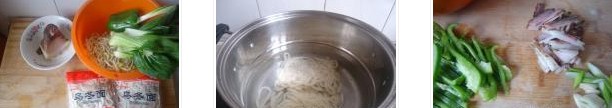 菜肉炒乌冬面的做法图文步骤