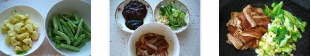 酱烧土豆豆角的做法图文步骤