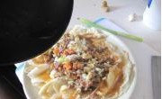 蒜蓉牛肉蒸白菜的做法图文步骤