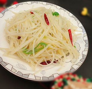 爽口土豆丝的做法 爽口土豆丝的做法