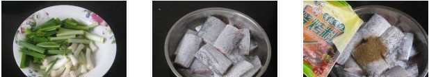 青蒜烩带鱼的做法图文步骤