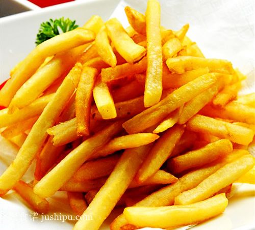 炸土豆条的做法 jushipu.com