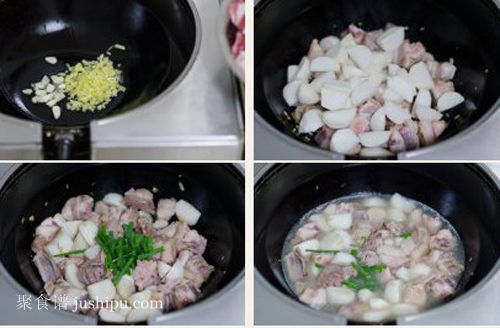 萝卜羊肉汤的做法 jushipu.com