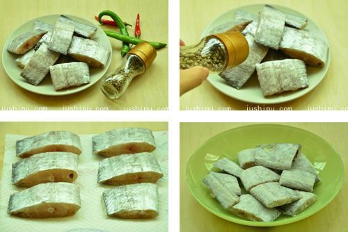 红焖带鱼的做法 jushipu.com