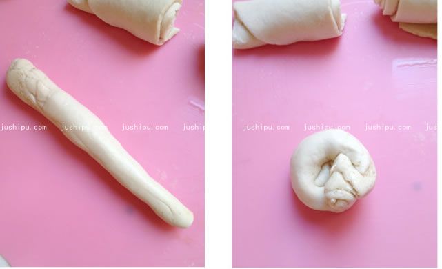椒盐旋饼的做法 jushipu.com