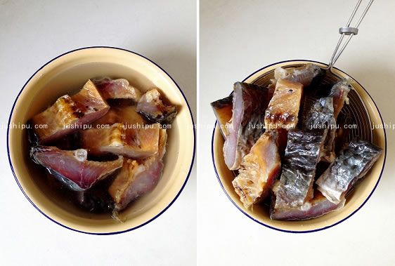 香煎糍粑鱼的做法 jushipu.com