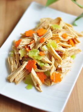 美食天下凉拌腐竹的做法 美食天下凉拌腐竹的做法
