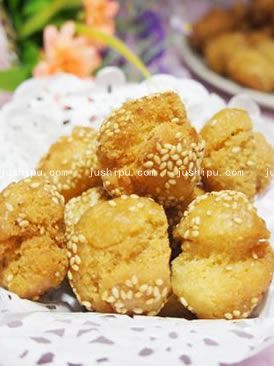 食谱大全 美食天下小吃 开口笑的做法