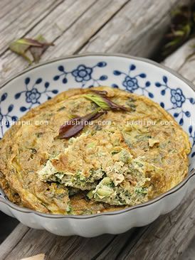 香椿煎蛋饼的做法 香椿煎蛋饼的做法