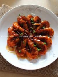 开胃荤菜 茄汁虾