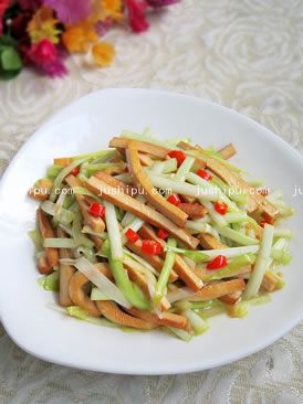 蚝油韭黄炒香干的做法 蚝油韭黄炒香干的做法