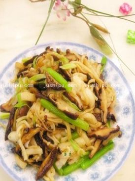 香菇炒粉的做法 香菇炒粉的做法