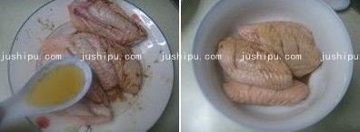 蜜汁鸡翅的做法 jushipu.com