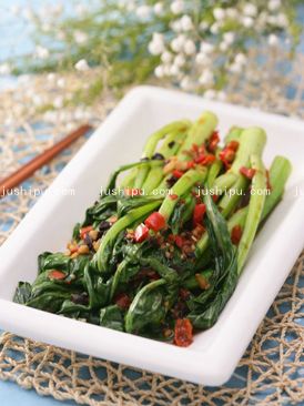 辣炒菜心的做法 辣炒菜心的做法
