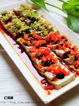 双椒豆豉臭豆腐的做法 双椒豆豉臭豆腐的做法