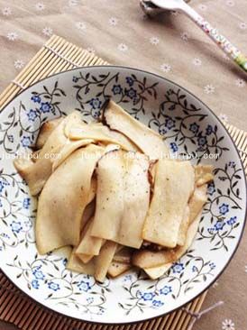 香煎椒盐杏鲍菇的做法 香煎椒盐杏鲍菇的做法
