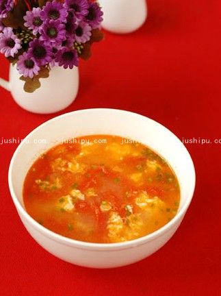 家常菜 番茄蛋花汤的做法 家常菜 番茄蛋花汤的做法
