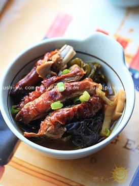 酸菜烤鸭的做法 酸菜烤鸭的做法