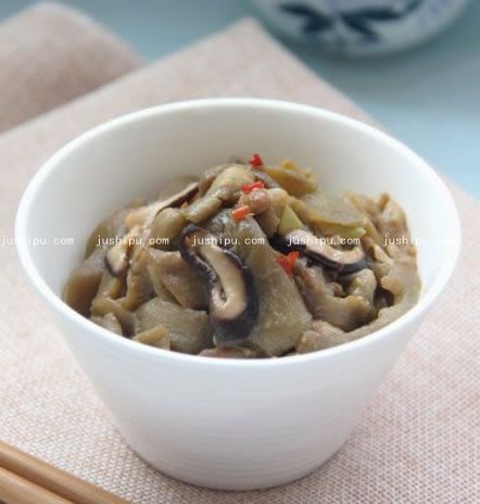 蒜蓉酱香茄片的做法 jushipu.com
