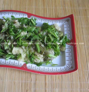 蒜腌茄子的做法 jushipu.com