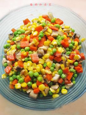 豌豆蘑菇小炒的做法 豌豆蘑菇小炒的做法