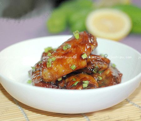 蚝汁鸡翅的做法 jushipu.com