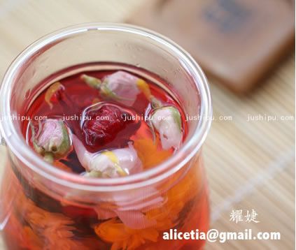 养颜养心美美茶的做法 jushipu.com