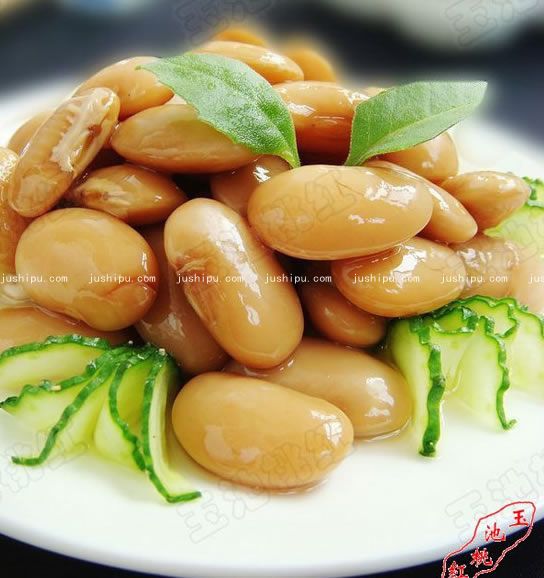 蜜汁话梅芸豆的做法 jushipu.com