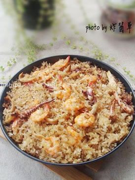 海鲜糯米饭的做法 海鲜糯米饭的做法
