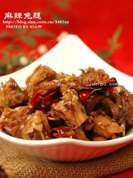 家常菜 麻辣兔腿的做法 家常菜 麻辣兔腿的做法