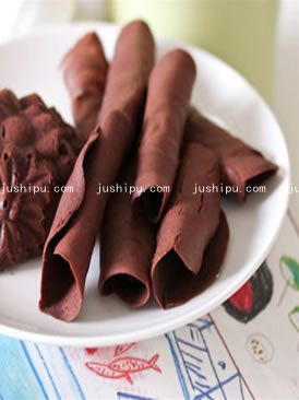 黄油可可手指卷的做法 黄油可可手指卷的做法
