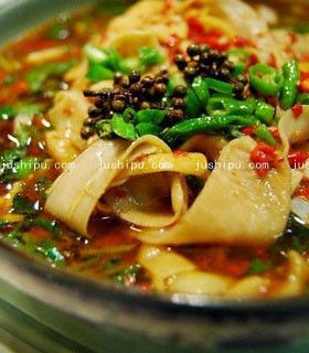 豆花冒鹅肠的做法 豆花冒鹅肠的做法