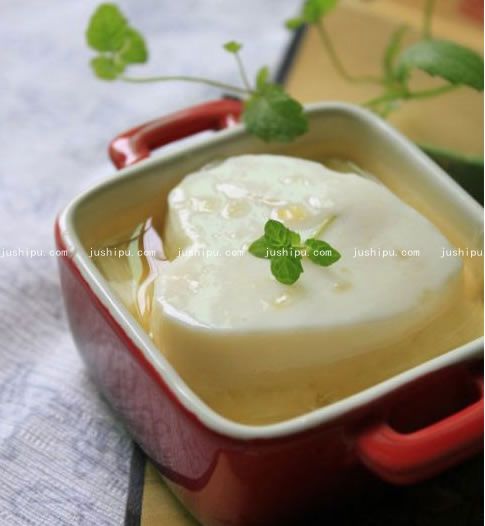 榴莲豆腐冻的做法 jushipu.com