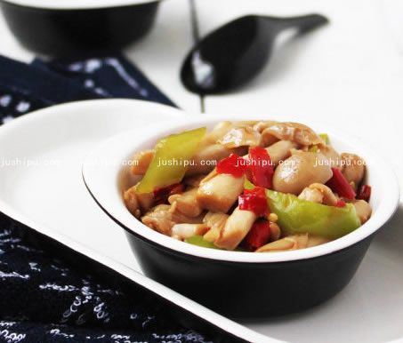 耗油海鲜菇的做法 jushipu.com