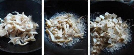 蘑菇小炒的做法 jushipu.com