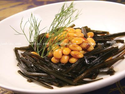 黄豆香卤海带的做法 黄豆香卤海带的做法