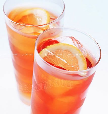 柠檬冰红茶的做法 jushipu.com
