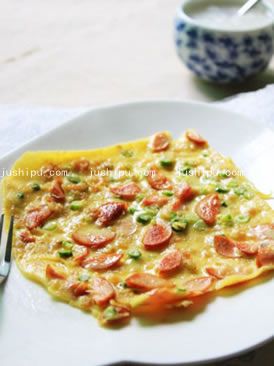 芦笋火腿燕麦饼的做法 芦笋火腿燕麦饼的做法