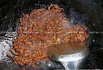 酱炒肉丝的做法 jushipu.com
